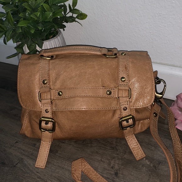 LEATHER TOPSHOP SATCHEL - Picture 1 of 9